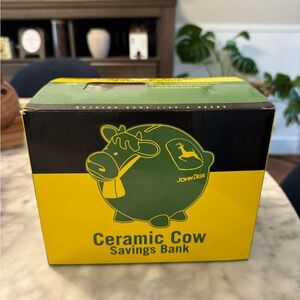 John Deere coin Bank